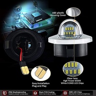 Kit 2 Luzes LED Placa Bestview para Ford F-150/F-250/F-350/Ranger/Explorer - Brilho 6500K Branco Puro - imagem 5