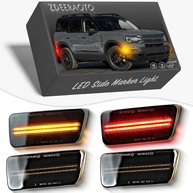 Kit Luzes LED Ford Bronco Sport 2021-2024: DRL Âmbar e Sinalização com Lente Fumê (4 Peças) - imagem 1