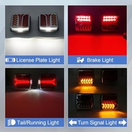 Kit Luzes de Reboque Magnéticas LED Recarregáveis 2 Peças - Sem Fio e à Prova d'Água - imagem 4