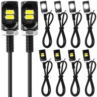 Kit 10 Luzes de Placa LED 12V Alumínio - Iluminação Brilhante para Carros, Motos e Trailers - imagem 2