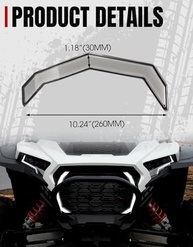 Luzes LED A&UTV PRO para Polaris RZR XP 1000 2024/2025: Plug & Play, Brancas e à Prova d'Água - imagem 3