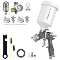 InoKraft Kit Premium de Pistola de Pulverização Ar D1 LVLP - Sistema Avançado para Pintura Profissional - imagem 2