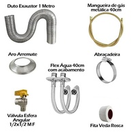 Kit Instalação Aquecedor a Gás Lorenzetti 20L Lz2000 - Compatibilidade Garantida - imagem 3