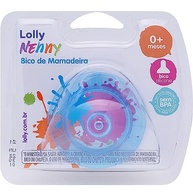 Lolly Bico Mamadeira Sil Color Big R M Azul - Seguro, Macio e Livre de BPA - imagem 3