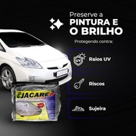 Capa Jacaré Texturizada para Carro: Proteção Total Impermeável (M) - imagem 4
