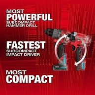 Kit Milwaukee M12 FUEL: Martelo Furadeira e Chave de Impacto Sem Fio - Potência e Versatilidade - imagem 3