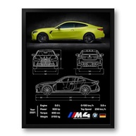 Quadro com Moldura M4 Competition 33x43cm - Impressão Eco-Solvente em Vinil Fosco - imagem 2
