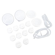 Peças de Reposição para Bomba Tira Leite M5 - Kit Completo com Válvulas, Diafragma e Protetores - imagem 2