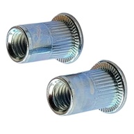 Kit 60 Porcas Rebite M5 Zincado Aba Plana Popnut Revkle - Fixação Profissional - imagem 2