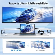 Adaptador USB-C para HDMI 2.1 Cable Matters: 8K 60Hz / 4K 240Hz HDR para seu Mac e mais - imagem 4
