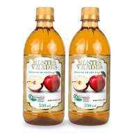 Kit 2 Vinagre De Maçã Orgânico Acidez 5% Montes Verdes 530 ml - imagem 1