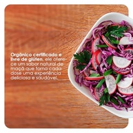 Vinagre de Maçã Organico 450ml Azeo - Selo Organico - imagem 4