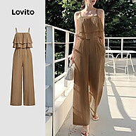 Macacão Feminino Lovito: Casual, Chic e Confortável - imagem 1