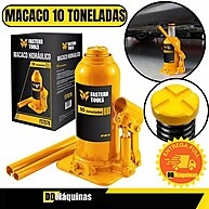 Macaco Hidráulico 10 Toneladas Fasterr: Força e Segurança - imagem 1