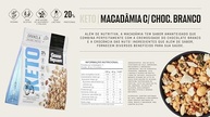 Granola GranoSquare KETO Macadâmia com Chocolate Branco 200g - imagem 4