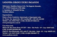 Macarrão Lasagna Paganini 200g - imagem 4
