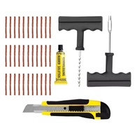 Kit Reparo Pneu Sem Câmara: 33 Macarrões + Estilete Profissional Borracharia - imagem 2