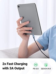 Ugreen Cabo USB C Macho Carregador Celular 60w Premium 1m - imagem 3