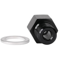 Adaptador Sensor Pressão Óleo M12x1.25 Macho para 1/8 NPT Fêmea - Alumínio Leve - imagem 4