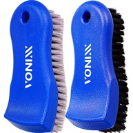 Kit 2 Escovas Vonixx: Detalhamento Automotivo Impecável (Macia e Média) - imagem 1