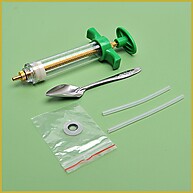 Kit Alimentação Pássaros Bebês com Mangueira Macia - imagem 1