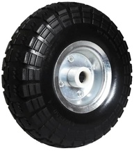 Roda Maciça 350-4 10.1/2" com Rolamento 7/8": Durabilidade e Desempenho Superior - imagem 1