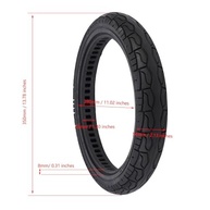 Pneu Maciço 16x2.125 Asixxsix: Antifuro e Antiexplosão para Sua Scooter Elétrica - imagem 3