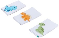 Conjunto Biramar Baby Boquinha Malha 3 Peças Dinossauro - Maciez e Estilo para Bebês - imagem 3