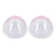 Copo Coletor de Leite Materno com Tampa - 2 Peças em Silicone Macio 11cm - imagem 1