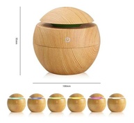 Difusor de Aromas Ultrassônico USB em Formato de Madeira com LED 7 Cores - Ideal para Ambientes Relaxantes - imagem 4