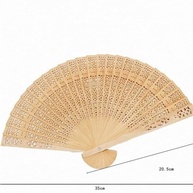 Kit Leque de Madeira Elegante - 12 Peças para Casamento e Lembranças - imagem 4