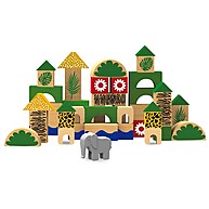 Blocos de Montar Selva Xalingo: Aventura em Madeira! - imagem 2