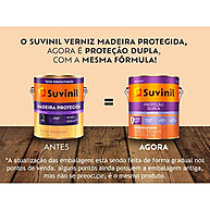 Verniz Suvinil Marítimo 3,6L Brilhante – Proteção Real para Madeira - imagem 2