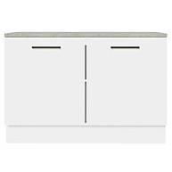 Balcão de Pia Cozinha Branco Agata 120cm – Madesa - imagem 2