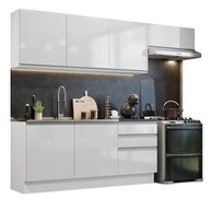 Cozinha Completa Madesa Acordes 260003 100% MDF com Design Moderno e Ampla Organização - imagem 4