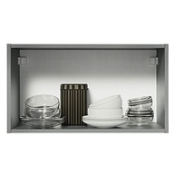 Armário Aéreo 60cm com Porta Basculante Cinza - Design Moderno e Resistente da Madesa - imagem 5