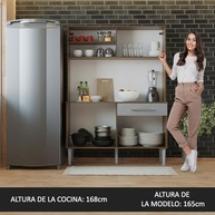 Armário de Cozinha Compacta 120cm Life Madesa - Moderno e Funcional - imagem 5