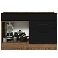 Balcão de Pia 120x60 cm com 2 Gavetas e 1 Porta - Agata Madesa - imagem 2