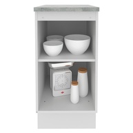 Balcão de Cozinha 40cm Branco Glamy Madesa - imagem 2