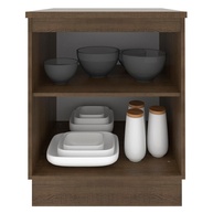 Balcão de Cozinha 60cm: Rustic/Branco Glamy Madesa - imagem 2