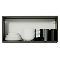 Armário Aéreo Cozinha 70cm Preto Reims – Madesa - imagem 2