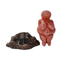 Venus de Willendorf - Estátua da Grande Mãe com Base Removível | Réplica Histórica por Oberon Zell - imagem 3