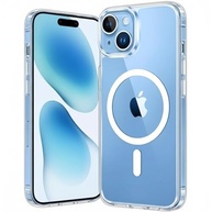 Capa Mag-Safe Transparente para iPhone 15: Slim Premium Anti-Amarelamento com Proteção de Câmera - imagem 2