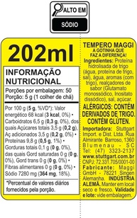 Maggi Würze 202ml - 250g - imagem 1
