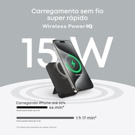 Anker MagGo Power Bank Qi2 15W: Carregador Portátil 10.000mAh com Tela Inteligente e Suporte para iPhone - imagem 3