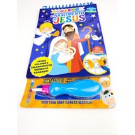 Aqua Book Jesus: A Bíblia para Colorir com Magia! - imagem 2