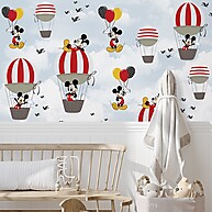 Papel de Parede Personalizado Mickey Balão – Decore com Magia! - imagem 2