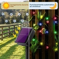 Luz Solar Fio de Fada: Decore com Magia! - imagem 2