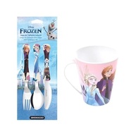 Kit Talher Infantil com Caneca Frozen 360ml - Estimule Boas Refeições com Magia! - imagem 2