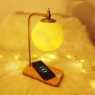 Luminária Lua 3D: Decore com Luz e Magia! - imagem 3